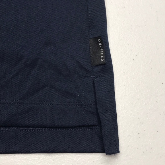 NIKE MICHIGAN WOLVERINES Blue Polo Shirt - Picture 5 of 5